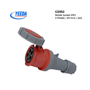 Yeeda Industrial Connector Plug 3Phase 63A (Female)