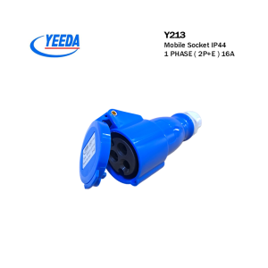 Yeeda Connector Industrial Plug IEC309 2P+E, 16A (Female)
